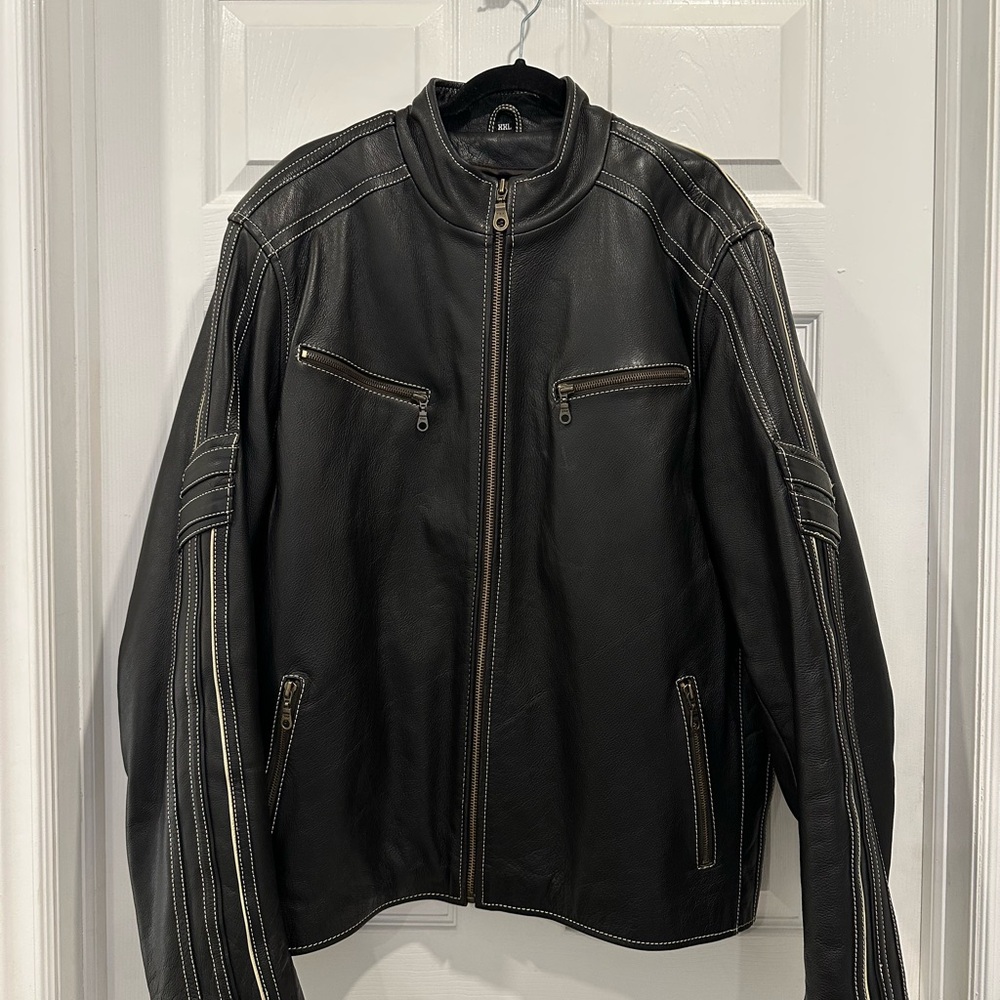 Guccini Moto Leather Jacket